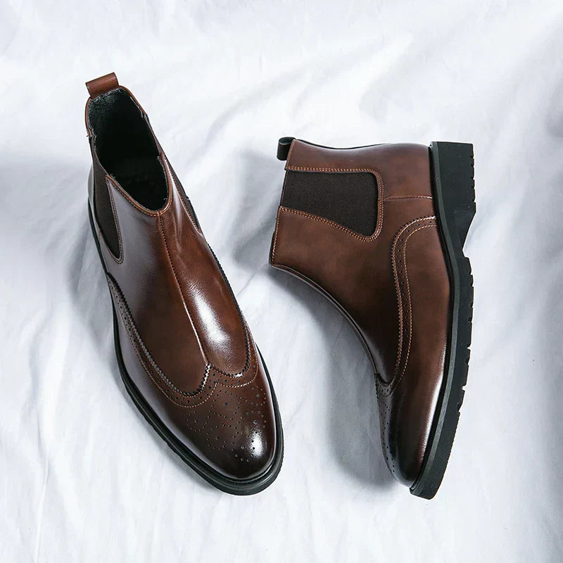 Adriel | Elegante Leder-Chelseas für den stilbewussten Mann