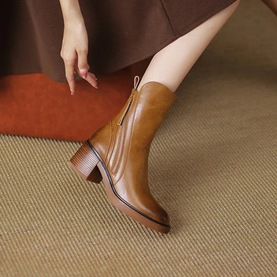 Sophie | Premium Leder Stiefeletten