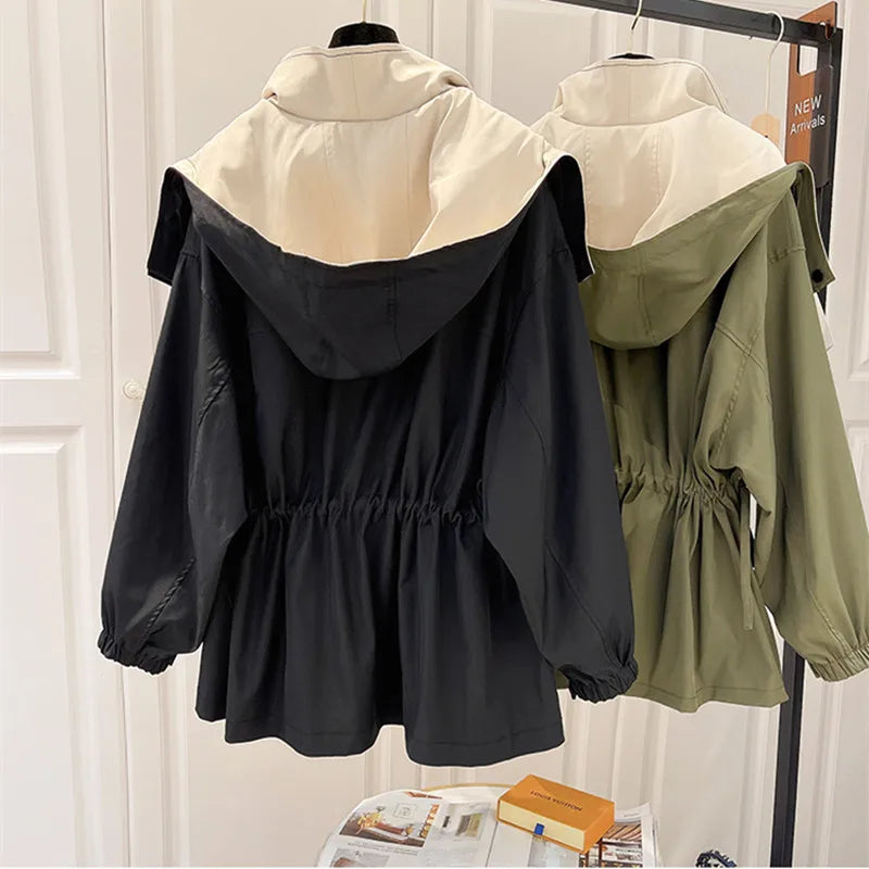 Carina | Funktionale Übergangsjacke mit verstellbarer Taille