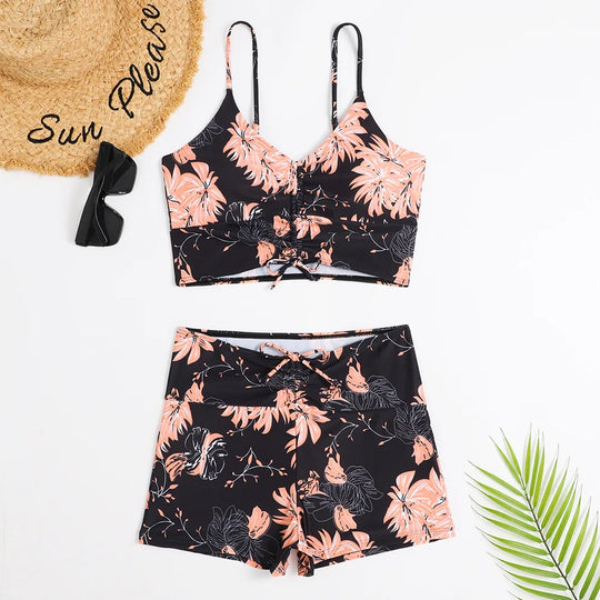 Petra | Femininer Bikini mit floralem Print