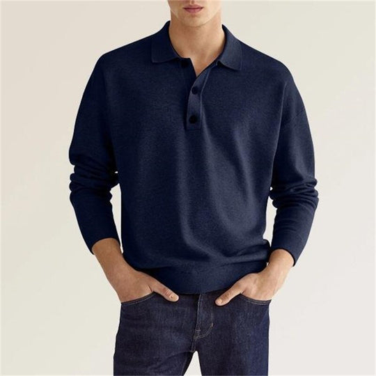 Romain | Elegantes Polo mit langen Ärmeln