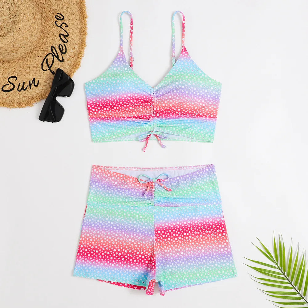 Petra | Femininer Bikini mit floralem Print