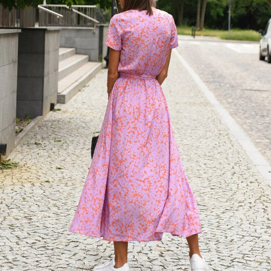 Luisa | Blumenprint-Sommerkleid mit femininer Ausstrahlung