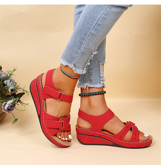 Dorothee | Orthopädische Komfortsandalen mit verstellbaren Riemen