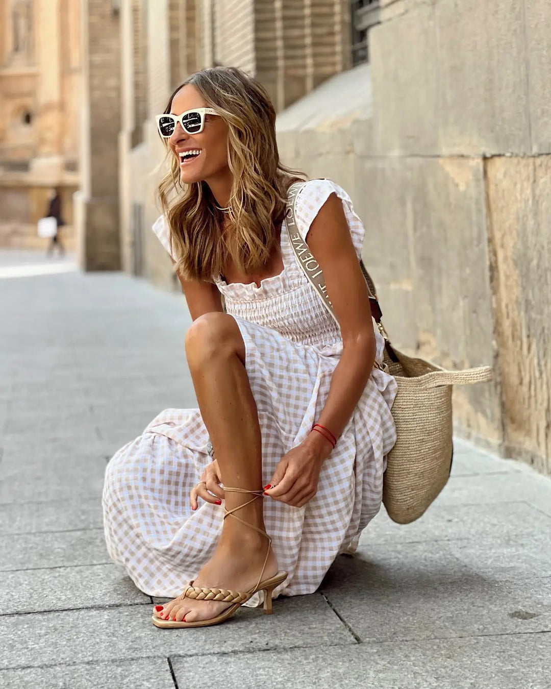 Elke | Feminines Sommerkleid mit leichter Passform