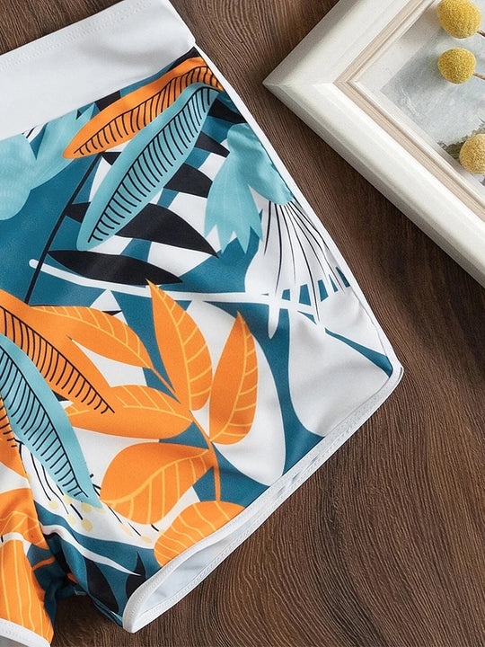 Thea | Feminines Bikini-Set mit hohem Bund