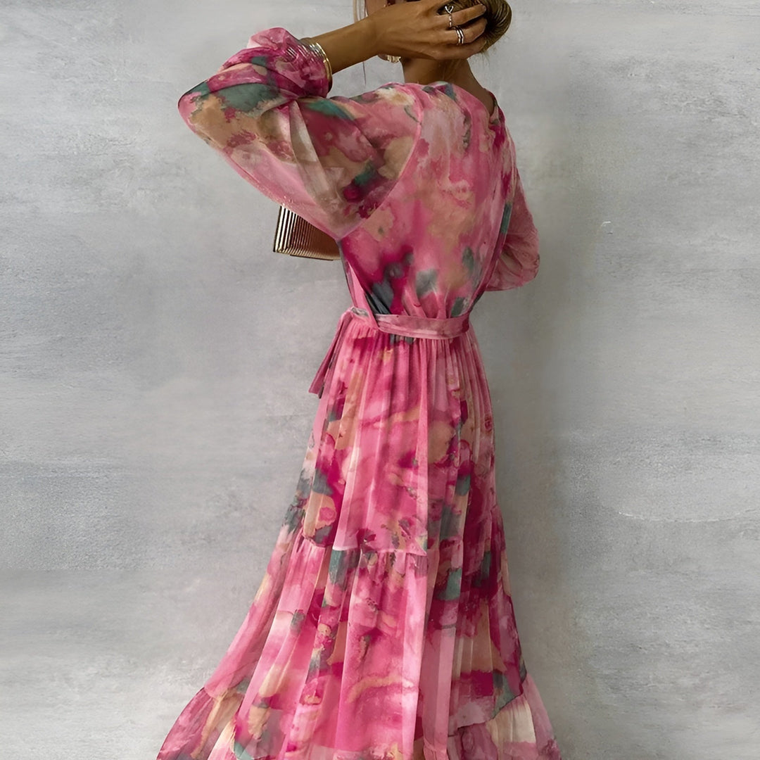Maria | Fließendes Sommerkleid mit verstellbarer Taille