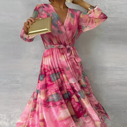 Maria | Fließendes Sommerkleid mit verstellbarer Taille