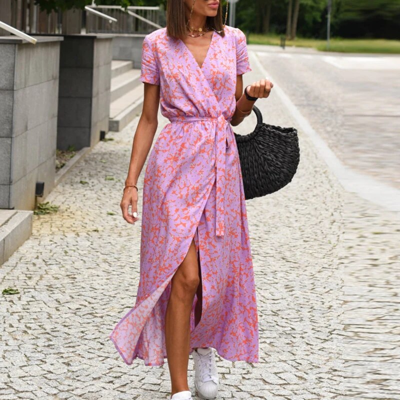Luisa | Blumenprint-Sommerkleid mit femininer Ausstrahlung