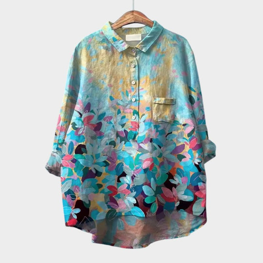 Helene | Luftige Bluse mit floraler Ausstrahlung