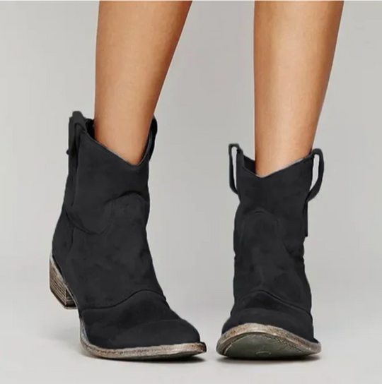 Roselle | Elegante Wildleder-Westernstiefel für einen stilvollen Look