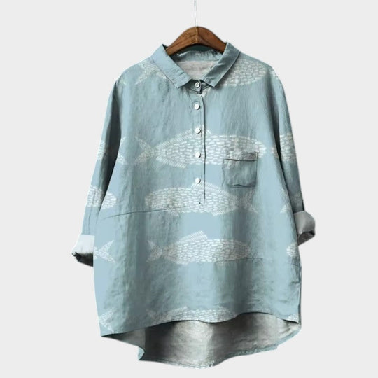 Erika | Luftige Bluse mit floraler Leichtigkeit