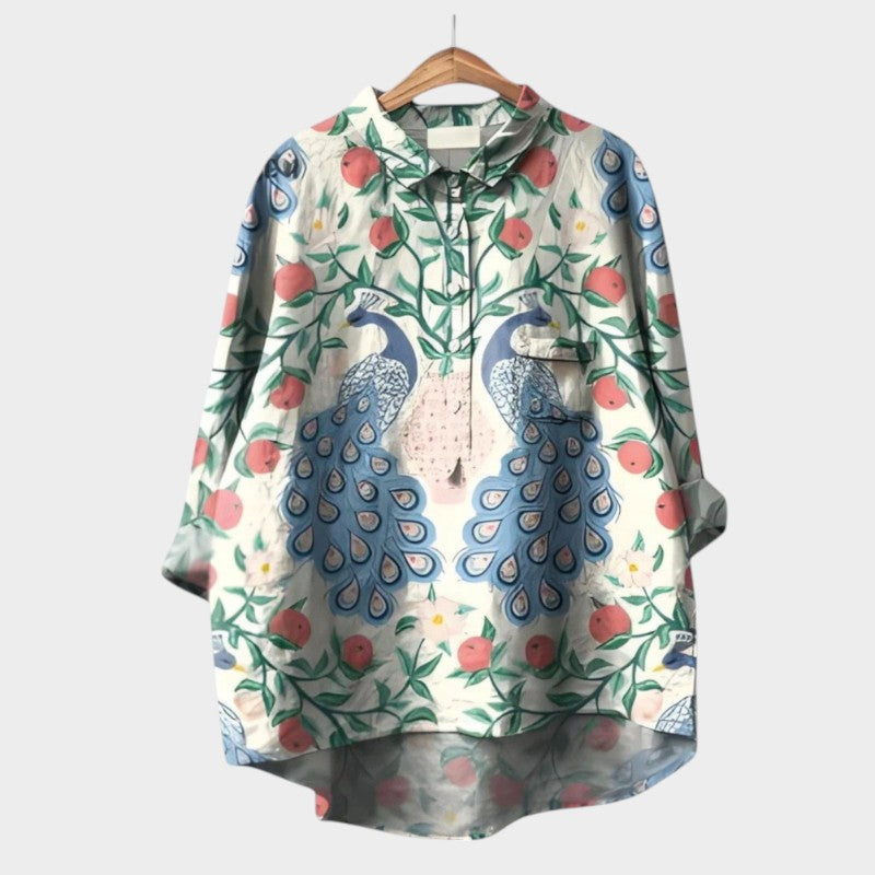 Erika | Luftige Bluse mit floraler Leichtigkeit