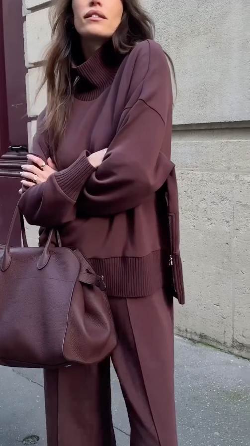 Guilia | Bequemes Strick-Ensemble mit zeitlosem Design