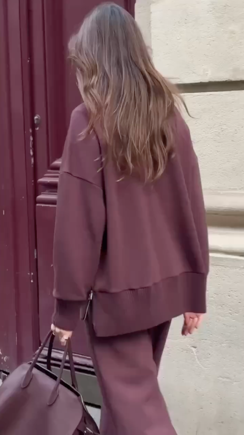 Guilia | Bequemes Strick-Ensemble mit zeitlosem Design