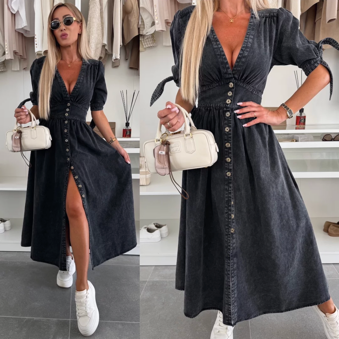 Ivanka | Strahlendes Denim-Kleid für einen modernen Look