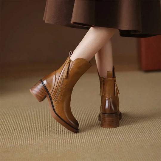 Sophie | Premium Leder Stiefeletten