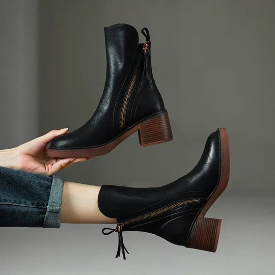 Sophie | Premium Leder Stiefeletten
