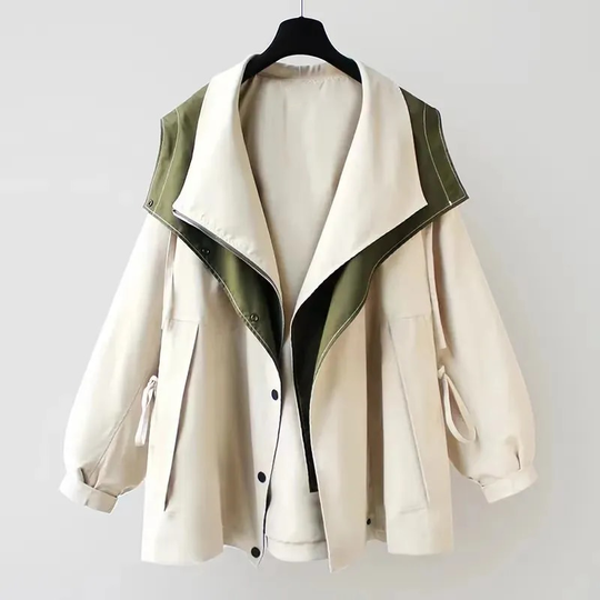 Carina | Funktionale Übergangsjacke mit verstellbarer Taille