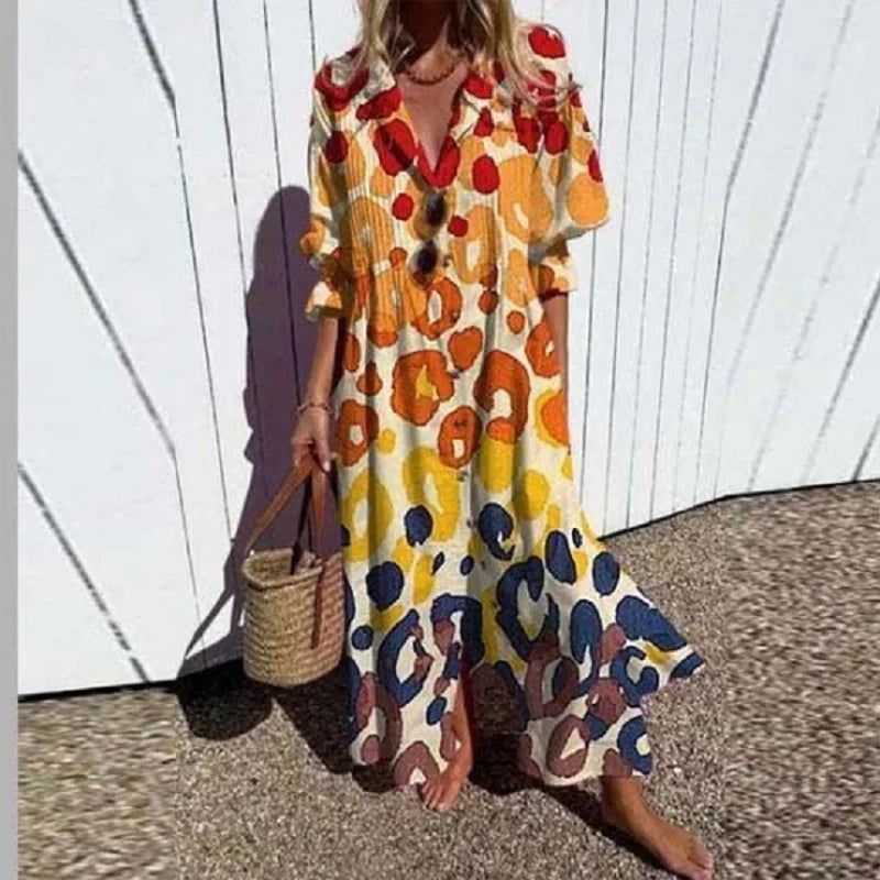 Yvonne | Boho-Kleid mit fließender Silhouette und romantischem Flair