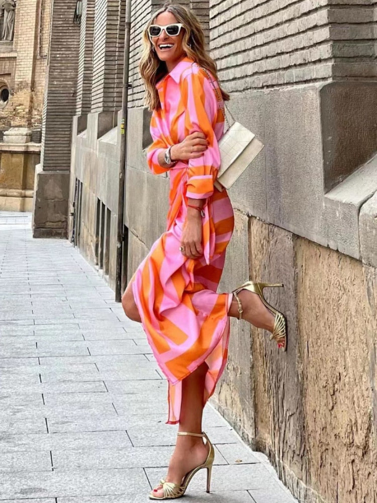 Olivia | Wickelkleid mit elegantem Kragen für feminine Silhouetten