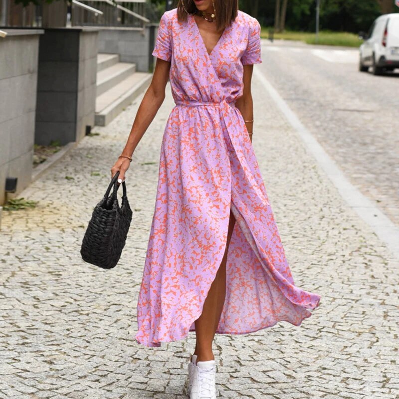 Luisa | Blumenprint-Sommerkleid mit femininer Ausstrahlung
