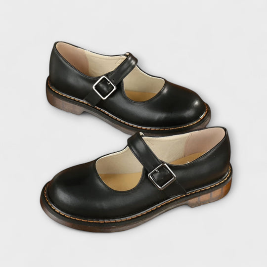 Nora | Klassische Mary Jane Schuhe mit Riemenverschluss