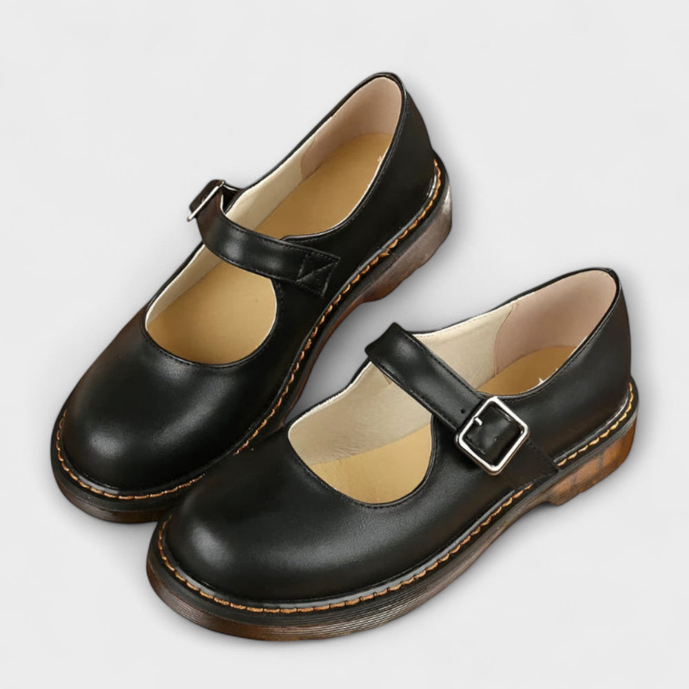 Nora | Klassische Mary Jane Schuhe mit Riemenverschluss