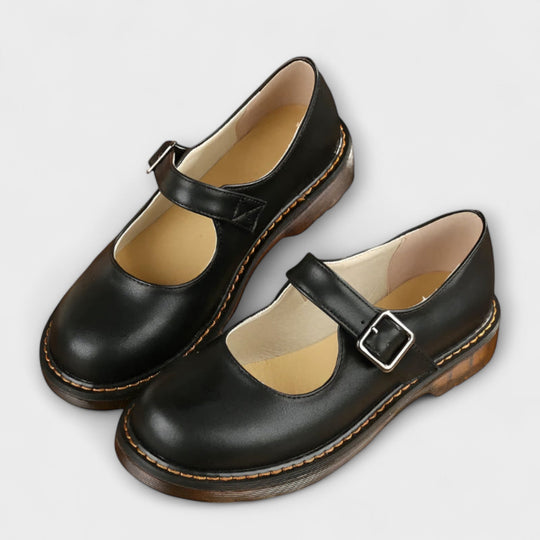Nora | Klassische Mary Jane Schuhe mit Riemenverschluss