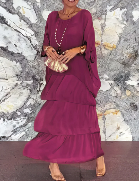 Solea | Langes, fließendes Kleid für einen eleganten Look