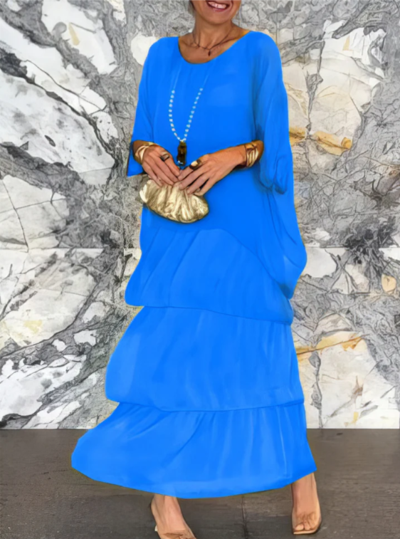 Solea | Langes, fließendes Kleid für einen eleganten Look