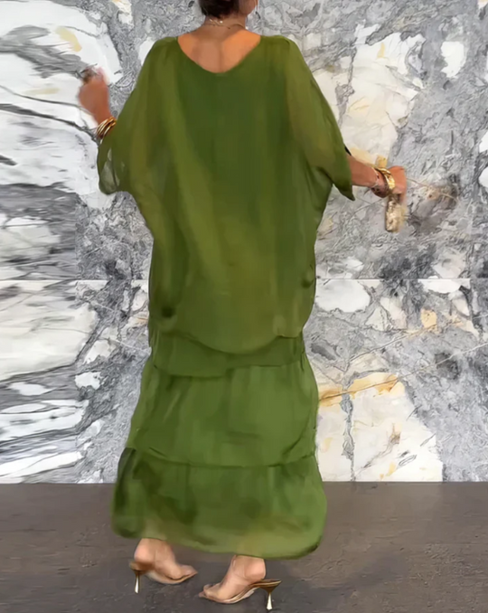 Solea | Langes, fließendes Kleid für einen eleganten Look