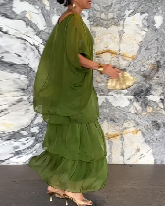 Solea | Langes, fließendes Kleid für einen eleganten Look