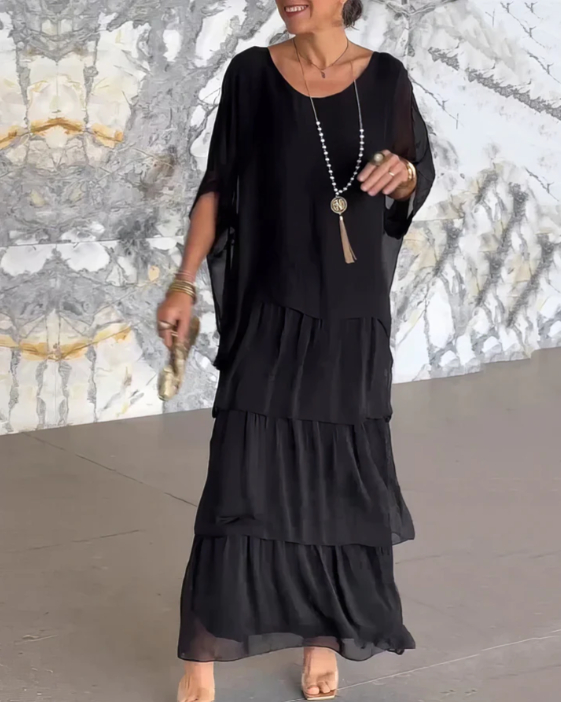 Solea | Langes, fließendes Kleid für einen eleganten Look