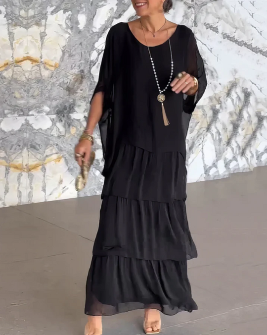Solea | Langes, fließendes Kleid für einen eleganten Look