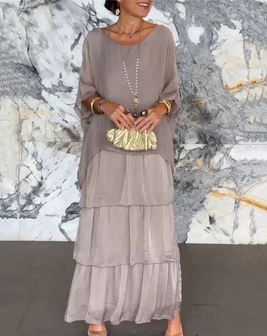 Solea | Langes, fließendes Kleid für einen eleganten Look