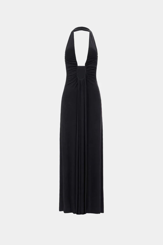 Imke | Fließendes Maxikleid mit verstellbarem Dekolleté