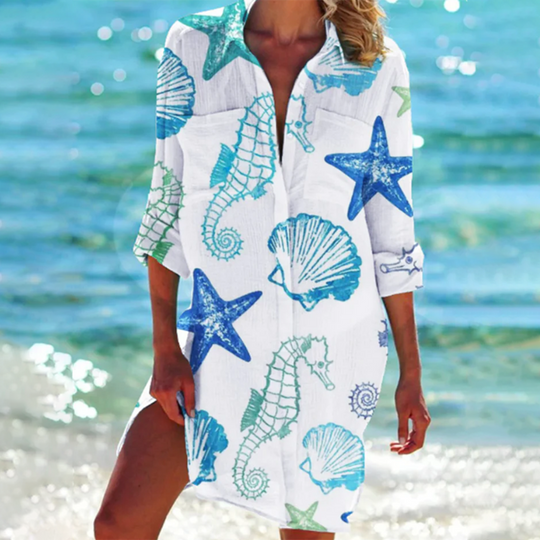 Lea | Luftiges Sommerkleid mit floraler Farbvielfalt
