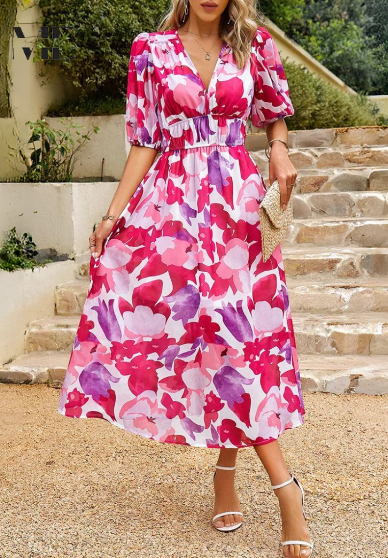 Aria | Figurbetontes Kleid mit Bauchkontrolle