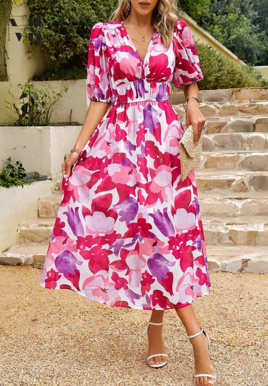 Aria | Figurbetontes Kleid mit Bauchkontrolle