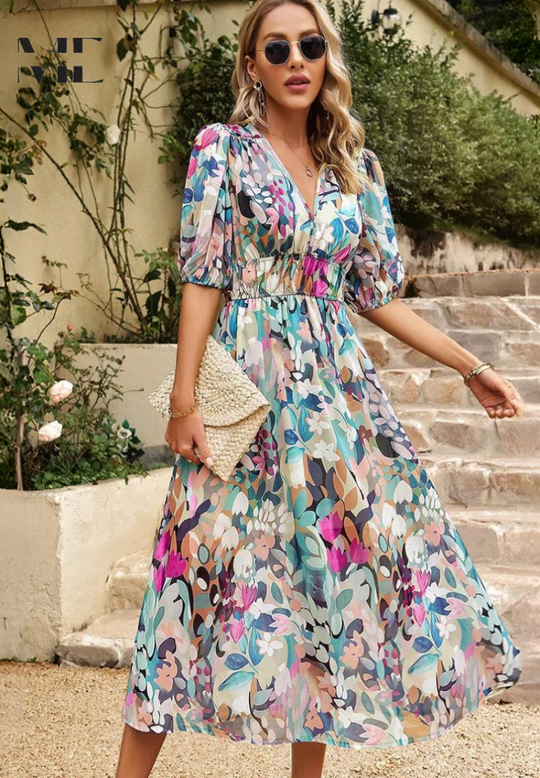 Aria | Figurbetontes Kleid mit Bauchkontrolle