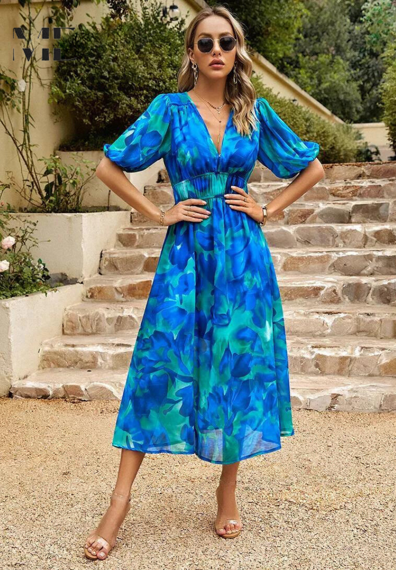 Aria | Figurbetontes Kleid mit Bauchkontrolle