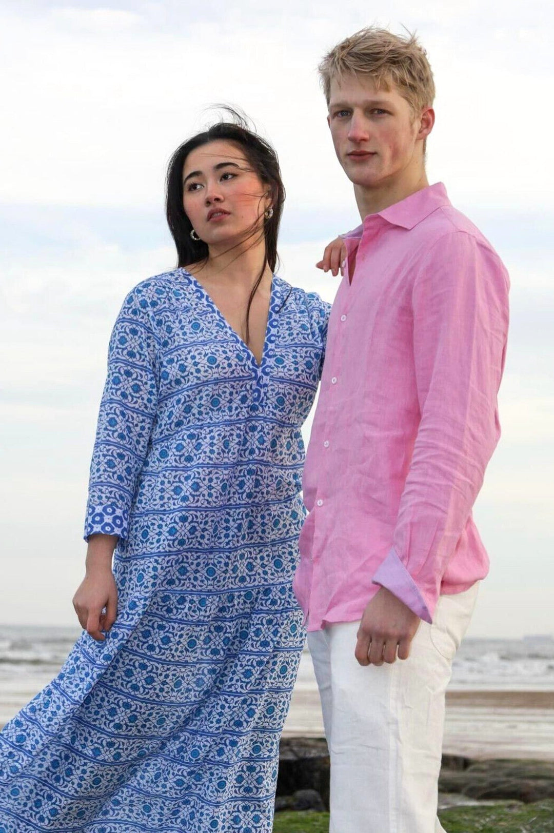 Nina | Maxikleid mit floralem Print und lockerer Passform