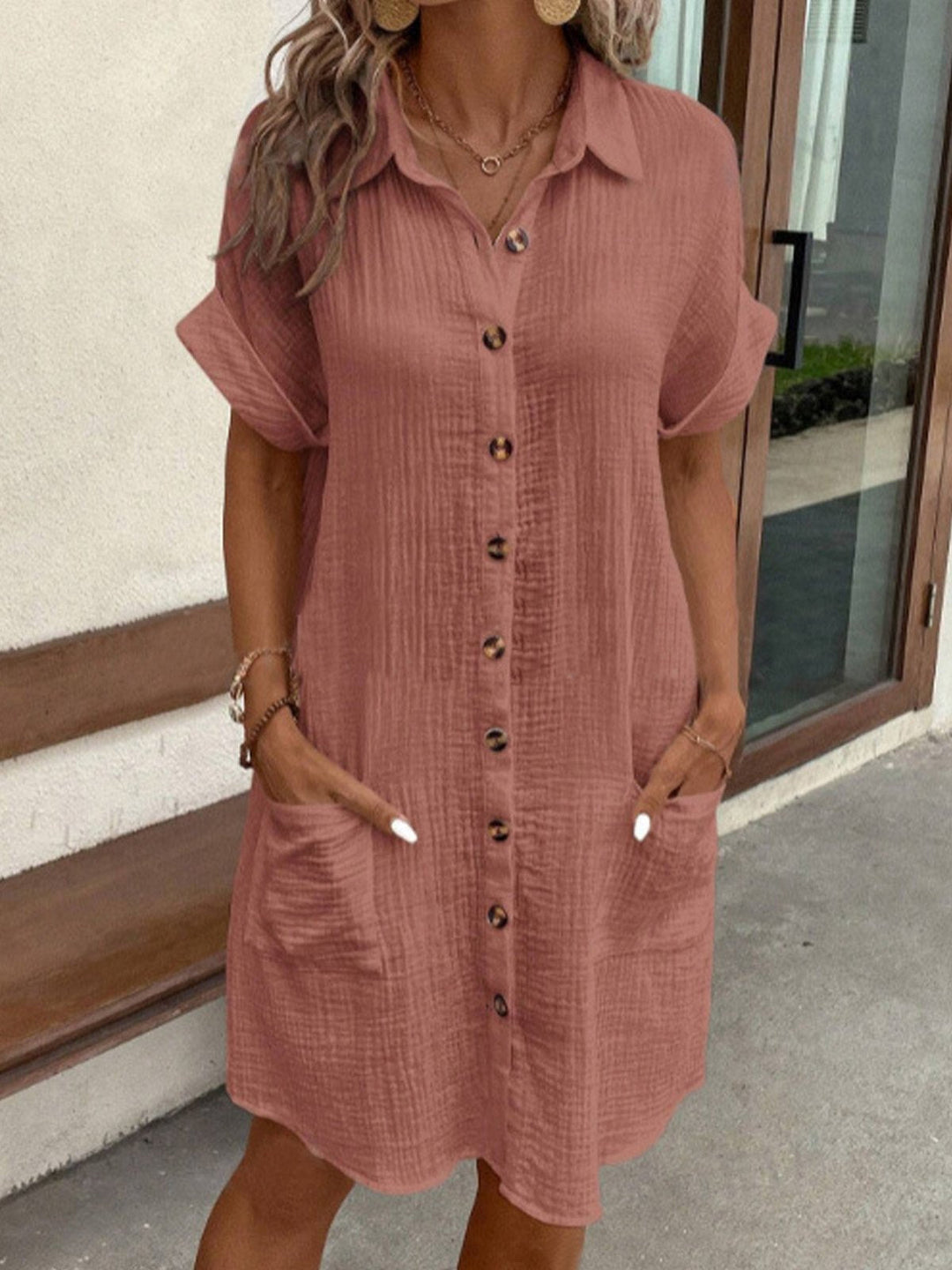Veronika | Elegante Polo-Kleid mit lässiger Note