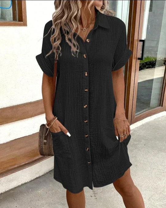 Veronika | Elegante Polo-Kleid mit lässiger Note