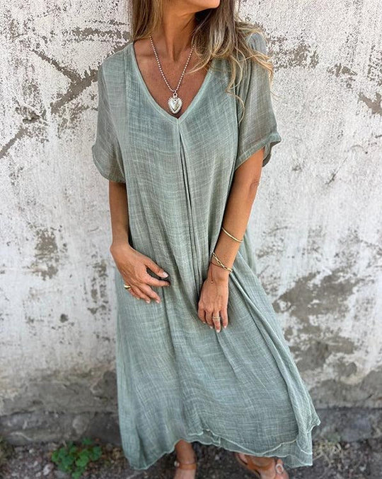Friederike | Boho-Sommerkleid mit femininer Silhouette