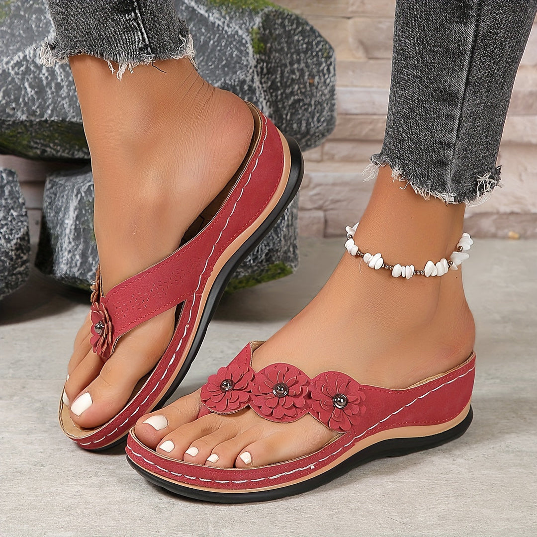 Gudrun | Bequeme orthopädische Sandalen mit offenem Design