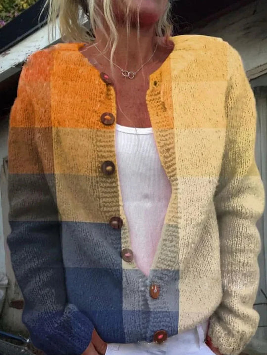 Cassidy | Zeitloser Cardigan mit floralem Design