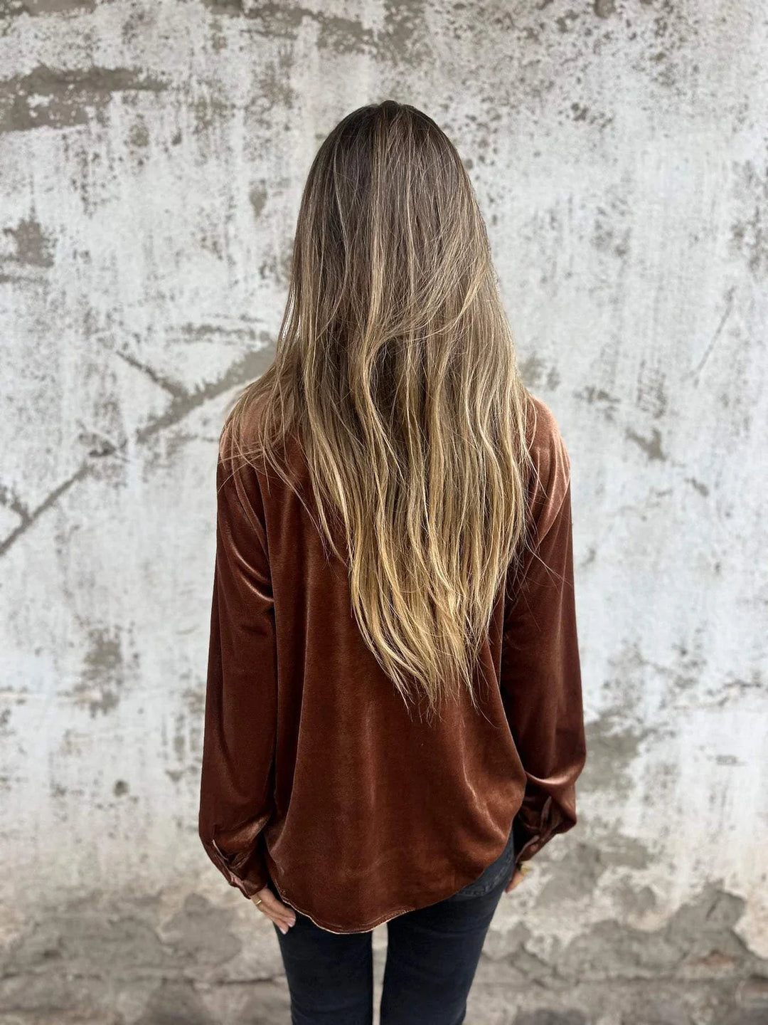 Fleur | Elegantes Hemd aus Samt