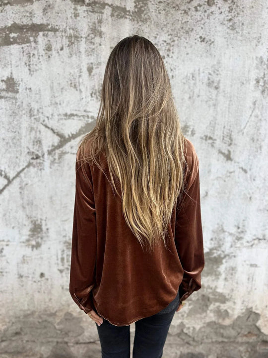Fleur | Elegantes Hemd aus Samt